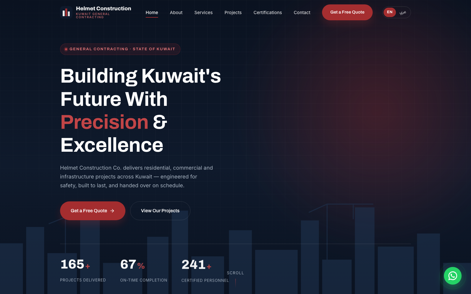 Helmet CO — live website built by Dar Alraqmiya